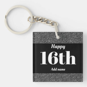 gepersonaliseerd verjaardagscadeau sleutelhanger