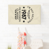 Gepersonaliseerd verjaardagscadeau spandoek (Insitu)