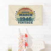 Gepersonaliseerd  verjaardagscadeau spandoek (Insitu)