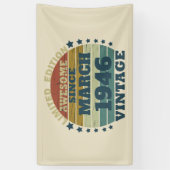 Gepersonaliseerd  verjaardagscadeau spandoek (Verticaal)