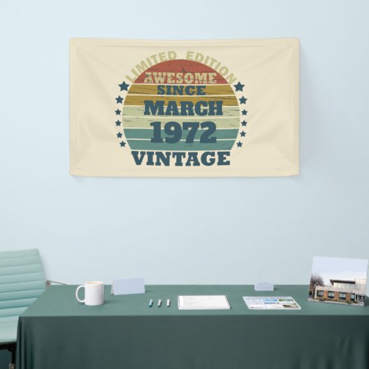 Gepersonaliseerd verjaardagscadeau spandoek (Beurs)