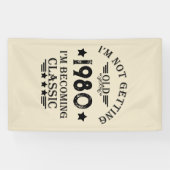 Gepersonaliseerd  verjaardagscadeau spandoek (Horizontaal)