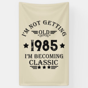 Gepersonaliseerd verjaardagscadeau spandoek