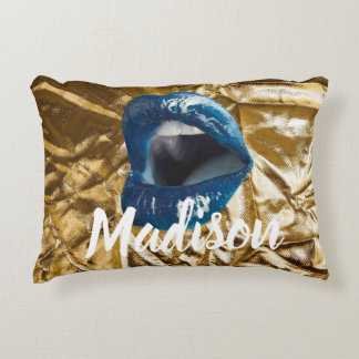 Gepersonaliseerd verjaardagscadeau voor vrouw, vri accent kussen