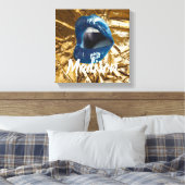 Gepersonaliseerd verjaardagscadeau voor vrouw, vri canvas afdruk (Insitu (Slaapkamer))