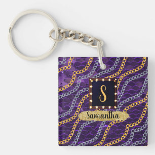 Gepersonaliseerd verjaardagscadeau voor vrouw, vri sleutelhanger