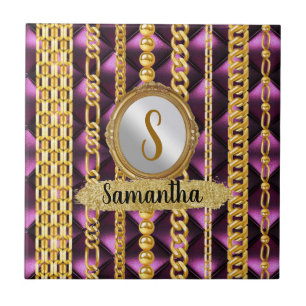 Gepersonaliseerd verjaardagscadeau voor vrouw, vri tegeltje