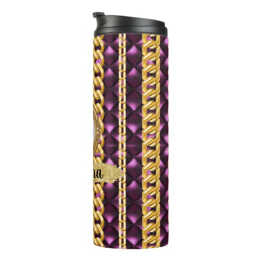 Gepersonaliseerd verjaardagscadeau voor vrouw, vri thermosbeker (Geroteerd rechts)