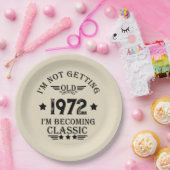 Gepersonaliseerd  verjaardagscadeau zwart papieren bordje (Feest)