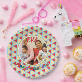 Gepersonaliseerd verjaardagsfeest Bord – EVA’s spe