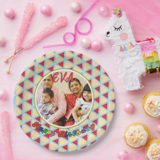 Gepersonaliseerd verjaardagsfeest Bord – EVA’s spe