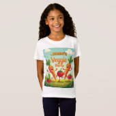 Gepersonaliseerd verjaardagsfeest Kinder T-shirt (Voorkant volledig)