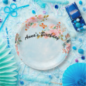 Gepersonaliseerd verjaardagsfeestje bord (Feest)