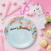 Gepersonaliseerd verjaardagsfeestje bord (Feest)