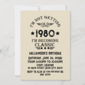 Gepersonaliseerd  verjaardagsfeestje kaart (Voorkant)