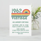 Gepersonaliseerd  verjaardagsfeestje kaart (Staand voorkant)