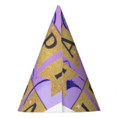 Gepersonaliseerd verjaardagsfeestje Pet Feesthoedjes (Achterkant)