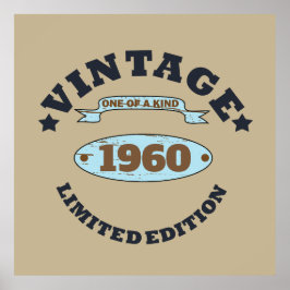 Gepersonaliseerd  verjaardagsfeestje poster