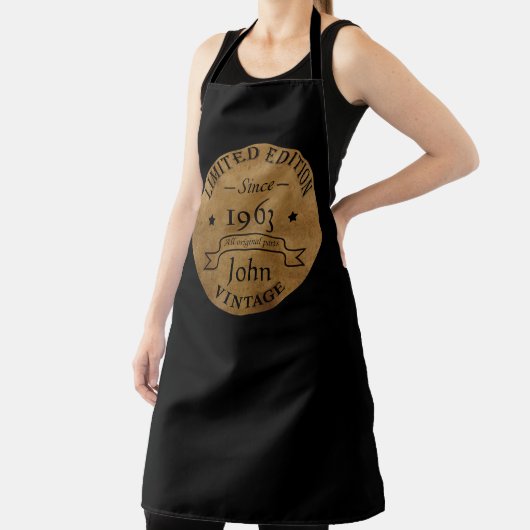 Gepersonaliseerd verjaardagsfeestje schort (Insitu)