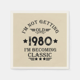 Gepersonaliseerd  verjaardagsfeestje servet