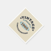 Gepersonaliseerd  verjaardagsfeestje servet (Hoek)