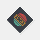 Gepersonaliseerd  verjaardagsfeestje servet (Hoek)