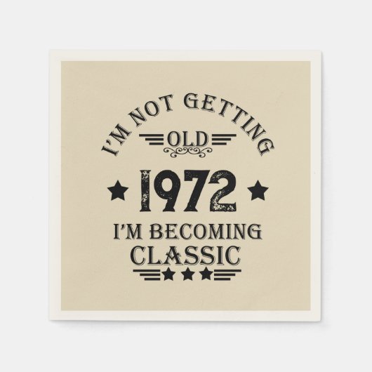 Gepersonaliseerd  verjaardagsfeestje servet (Voorkant)