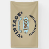 Gepersonaliseerd verjaardagsfeestje spandoek (Verticaal)