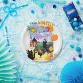 gepersonaliseerd verjaardagsontwerp papieren bordje (Feest)