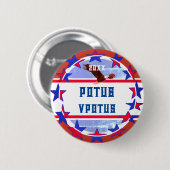 Gepersonaliseerd - Verkiezing Potus - Vice Potus Ronde Button 5,7 Cm (Voorkant /achterkant)