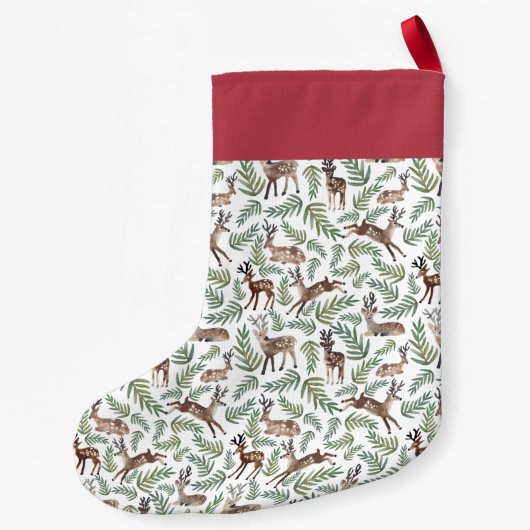 Gepersonaliseerd | Verlangd Kleine Kerstsok (Achterkant)