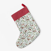 Gepersonaliseerd | Verlangd Kleine Kerstsok (Achterkant (Hangend))