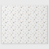 Gepersonaliseerd verlooppapier voor honden cadeaupapier (Vlak)