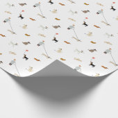 Gepersonaliseerd verlooppapier voor honden cadeaupapier (Hoek)