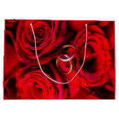 Gepersonaliseerd Verloving Gift Bag Groot Cadeauzakje (Achterkant)