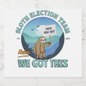 Gepersonaliseerd Verloving Gift * Weddenschap Gift Sparkling Wijnetiket (Enkel label)