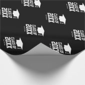 Gepersonaliseerd verpakkingspapier voor afgestudee cadeaupapier (Hoek)