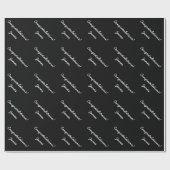 Gepersonaliseerd verpakkingspapier voor felicitati cadeaupapier (Vlak)