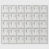 Gepersonaliseerd Verpleegbaar Afstuderen-pakpapier Cadeaupapier (Vlak)