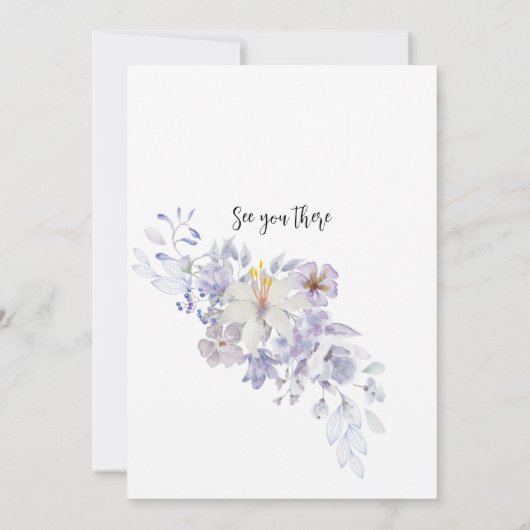 Gepersonaliseerd verpleegkundig Afstuderen Paars F Kaart (Achterkant)