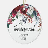 Gepersonaliseerd versieringsmiddel voor bruidsmeis keramisch ornament (Links)