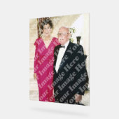 Gepersonaliseerd verticaal foto acryl teken acryl bord (Hoek)