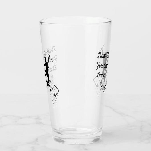 Gepersonaliseerd Vertrouw me U kunt glazen tuimela (Rechts)