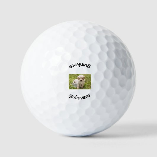 Gepersonaliseerd vervang Afbeelding Golfballen (Voorkant)