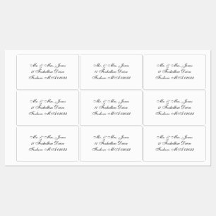 Gepersonaliseerd verzendlabels labels