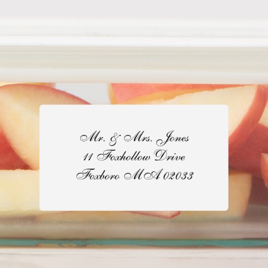 Gepersonaliseerd verzendlabels labels (Aangebracht)