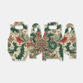 Gepersonaliseerd Victoriaans/Classic/Vintage Kerst Bedankdoosjes (Uitgevouwen)