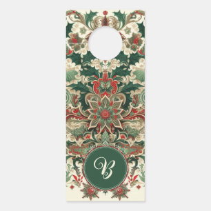 Gepersonaliseerd Victoriaans/Classic/Vintage Kerst Deurhanger