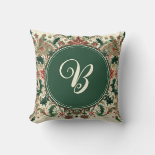 Gepersonaliseerd Victoriaans/Classic/Vintage Kerst Kussen