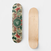 Gepersonaliseerd Victoriaans/Classic/Vintage Kerst Persoonlijk Skateboard (Voorkant)